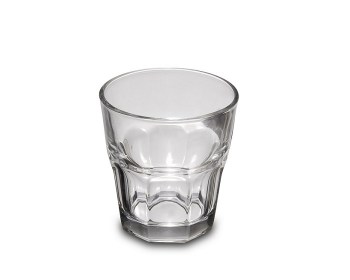 Ποτήρι χαμηλό 230ml πολύγωνο Marocco